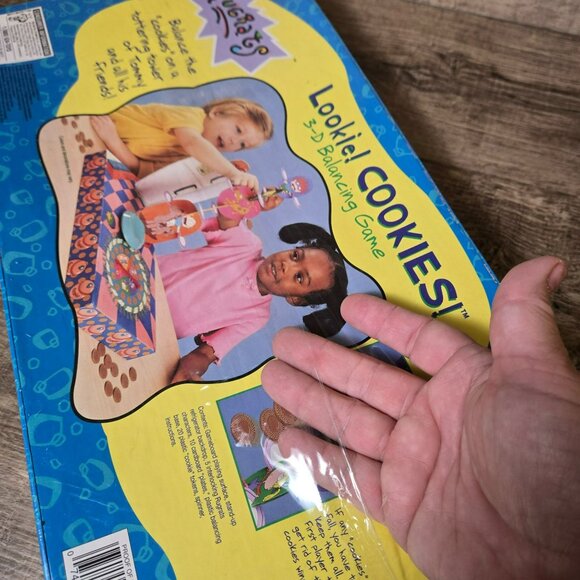 Vintage 1998 Nickelodeon Rugrats Lookie! Cookies! 3-D Balancing Game *BOX DAMAGE - Picture 8 of 10